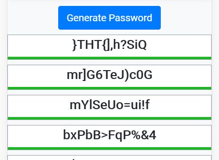 strong password